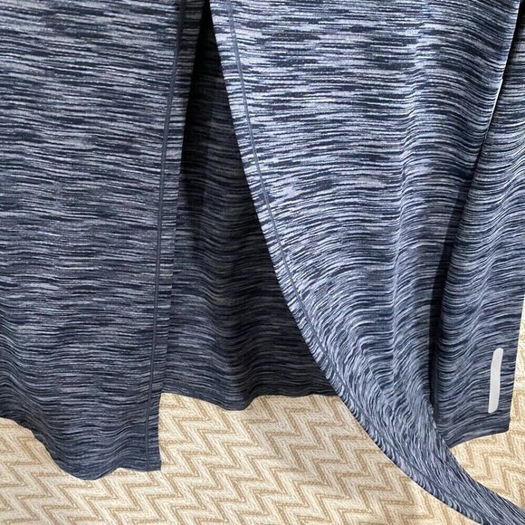 ZYIA Active Split Back Long Sleeve Shirt - Picture 7 of 8